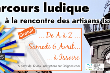 Parcours ludique gratuit Samedi 6 Avril 2019 à Issoire