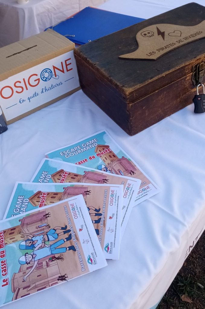 Escape Game Gourmand #3 à Lezoux - Livrets de jeu et Coffre