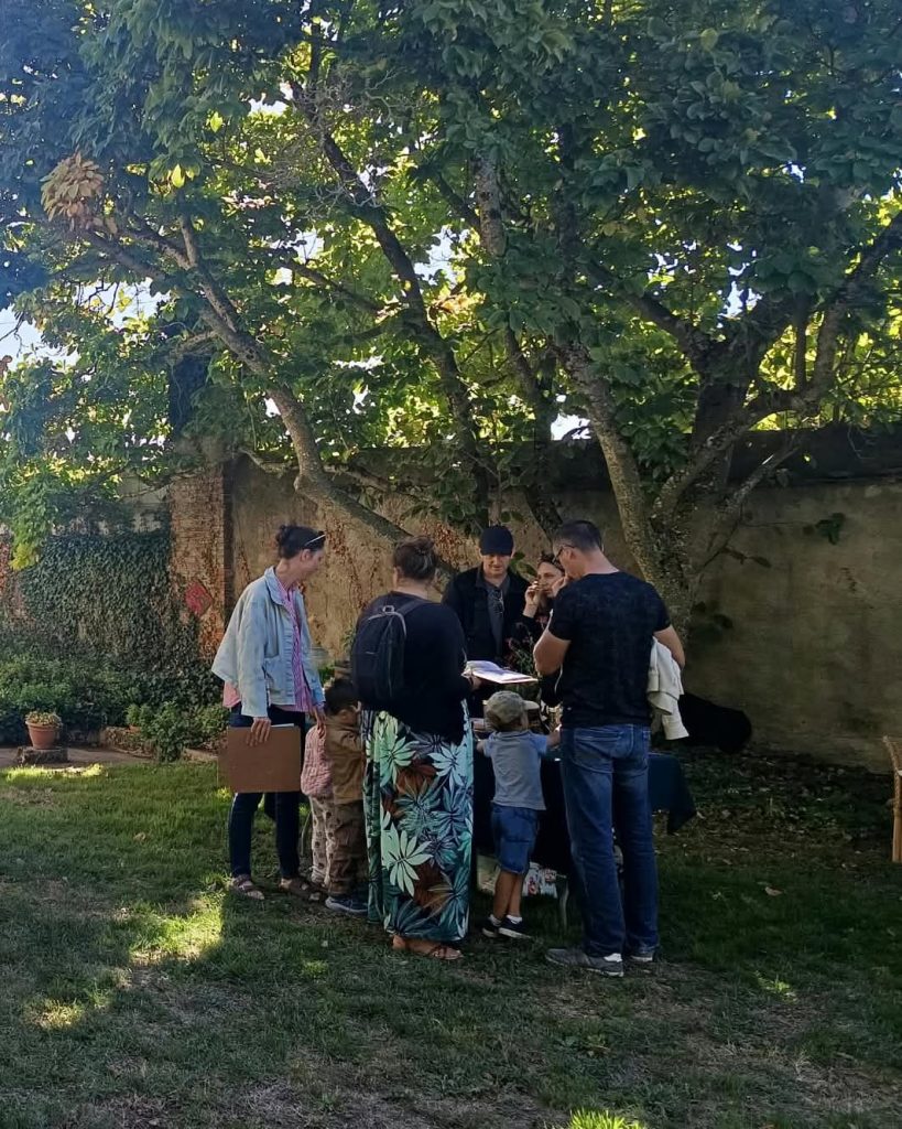 Escape Game Gourmand #3 à Lezoux - Stand Domaine d'Hortulus - étape gustative
