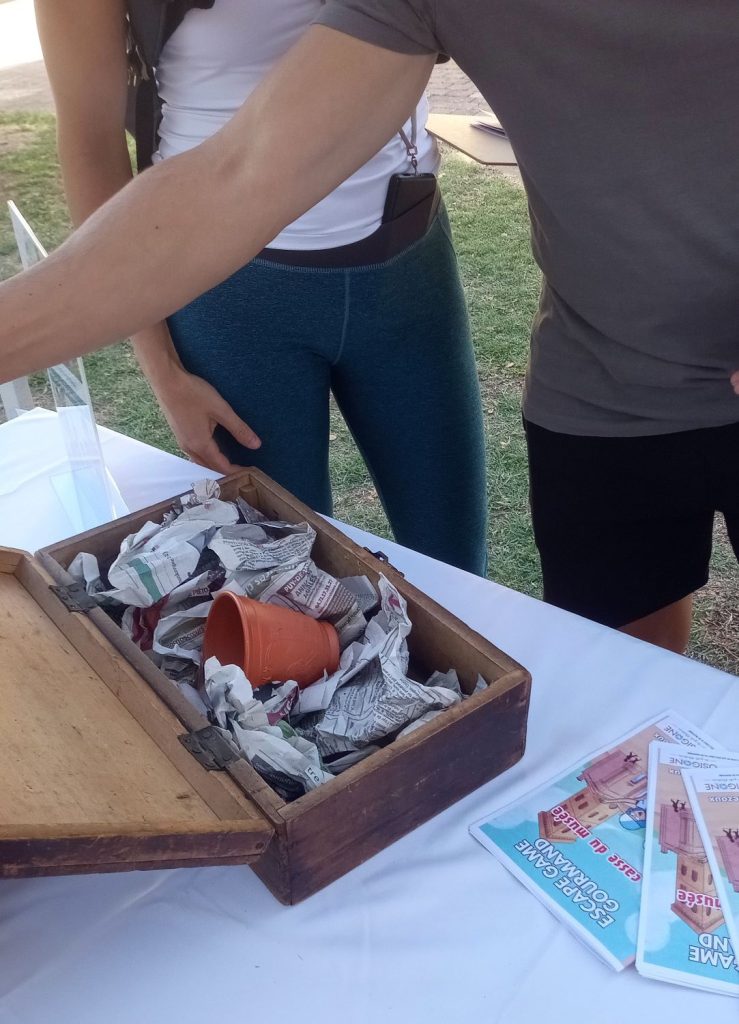 Escape Game Gourmand #3 à Lezoux - Ouverture de coffre