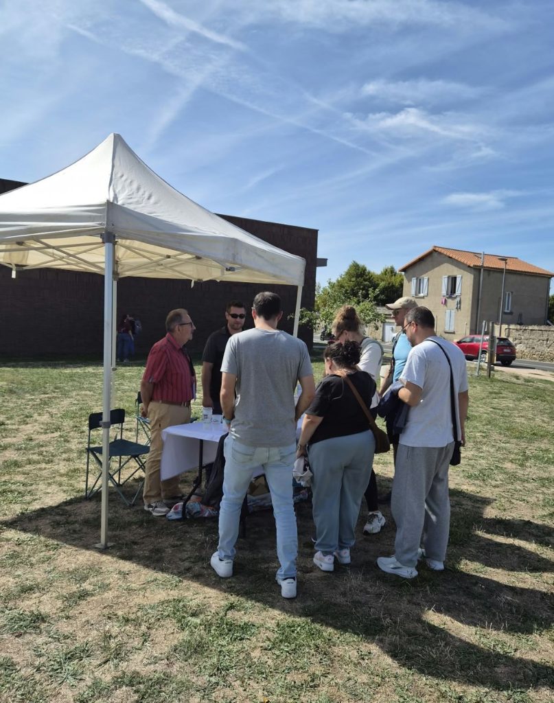 Escape Game Gourmand #3 à Lezoux - Stand Médiathèque - étape gustative